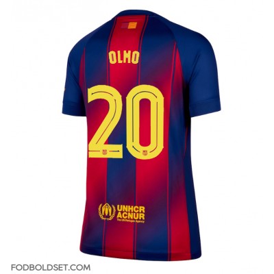 Barcelona Dani Olmo #20 Hjemmebanetrøje Dame 2025-26 Kortærmet Barcelona Dani Olmo #20 Hjemmebanetrøje Dame 2025-26 Kortærmet